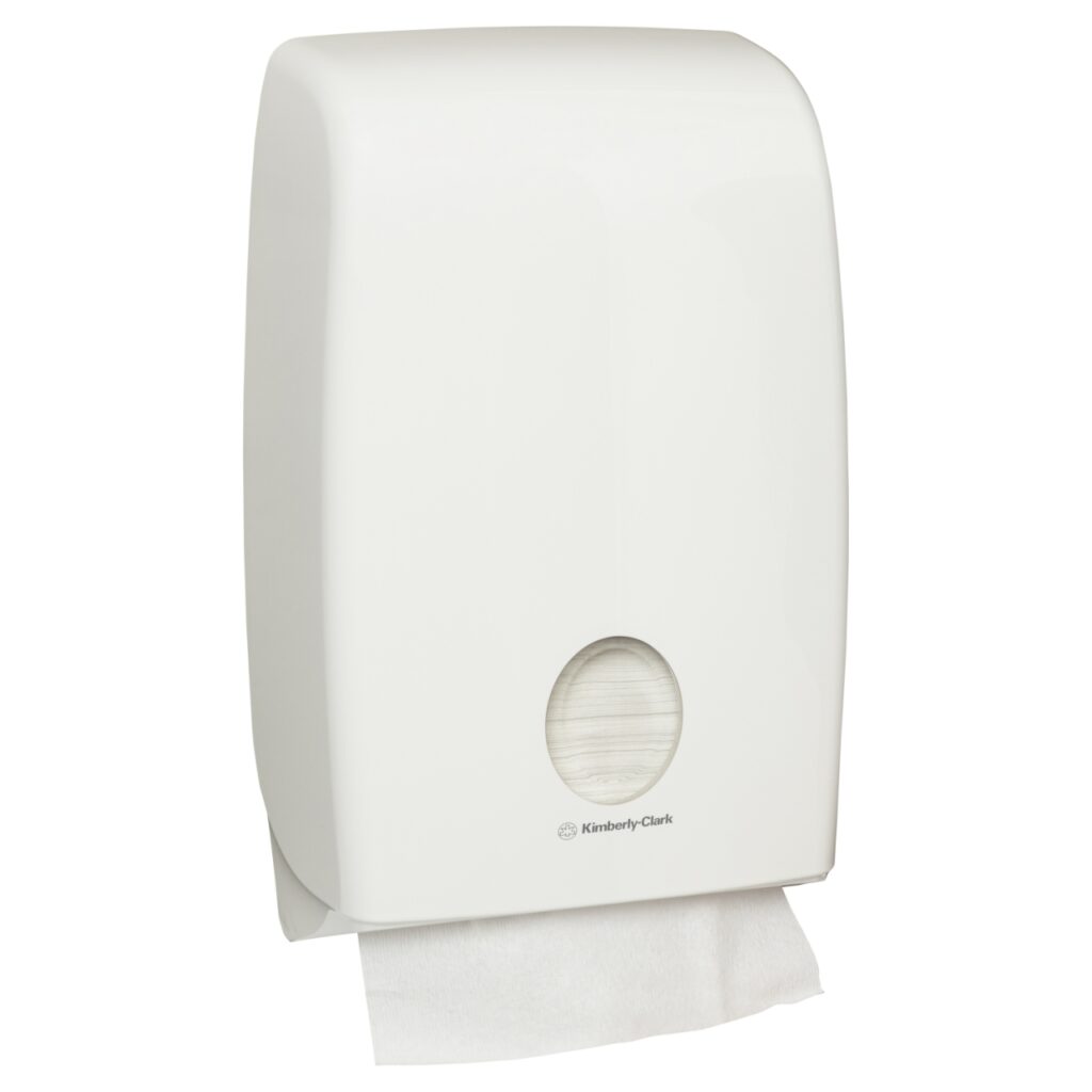Kimberly Clark – กล่องกระดาษเช็ดมือ Aquarius M-Fold Double Clip