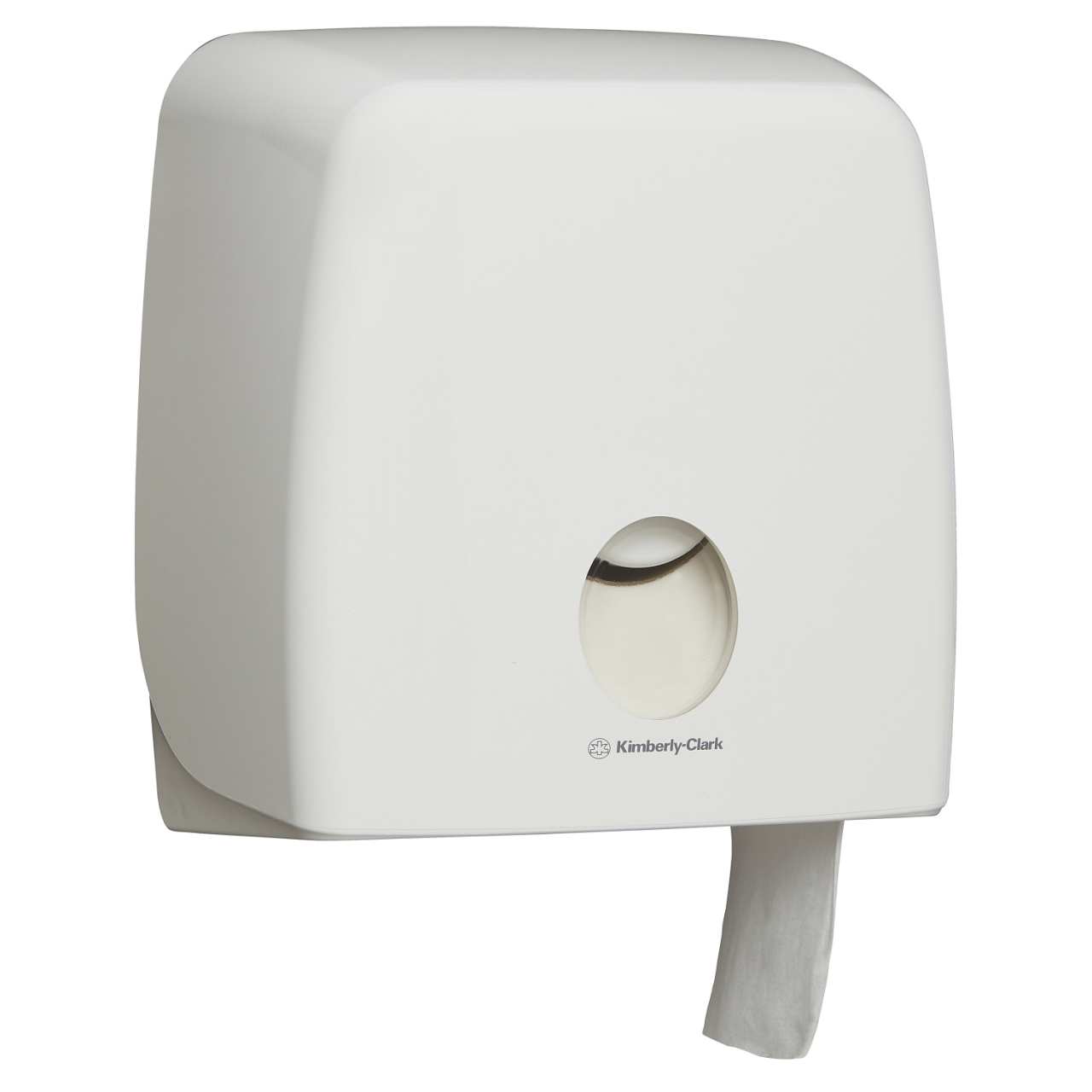 Kimberly Clark - กล่องกระดาษชำระม้วนใหญ่ Aquarius JRT White