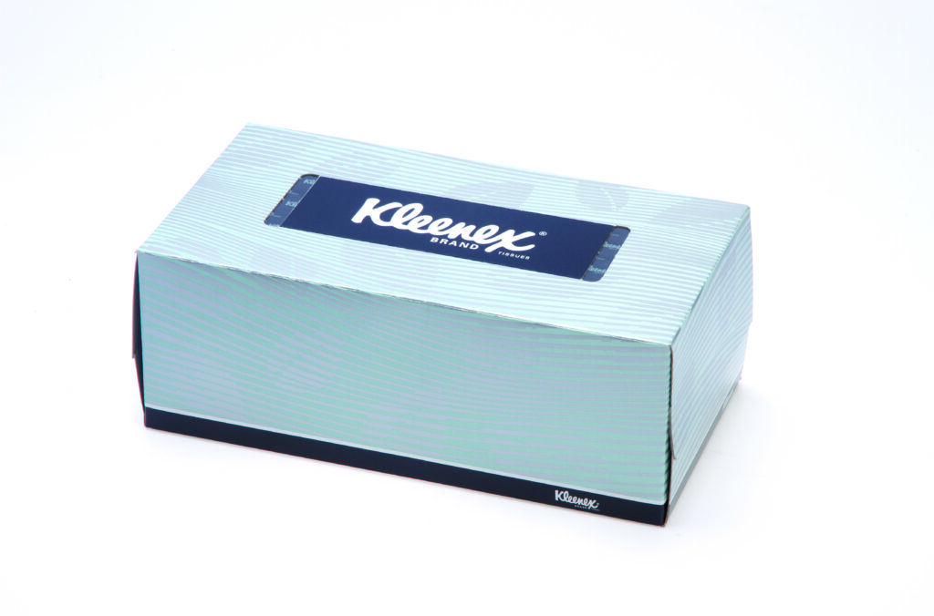 Kimberly Clark – กระดาษเช็ดหน้า Kleenex Flat