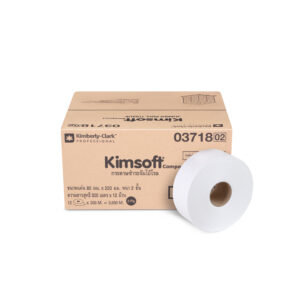 Kimberly Clark – กระดาษชำระม้วนใหญ่ Kimsoft JRT Compact 2 Ply