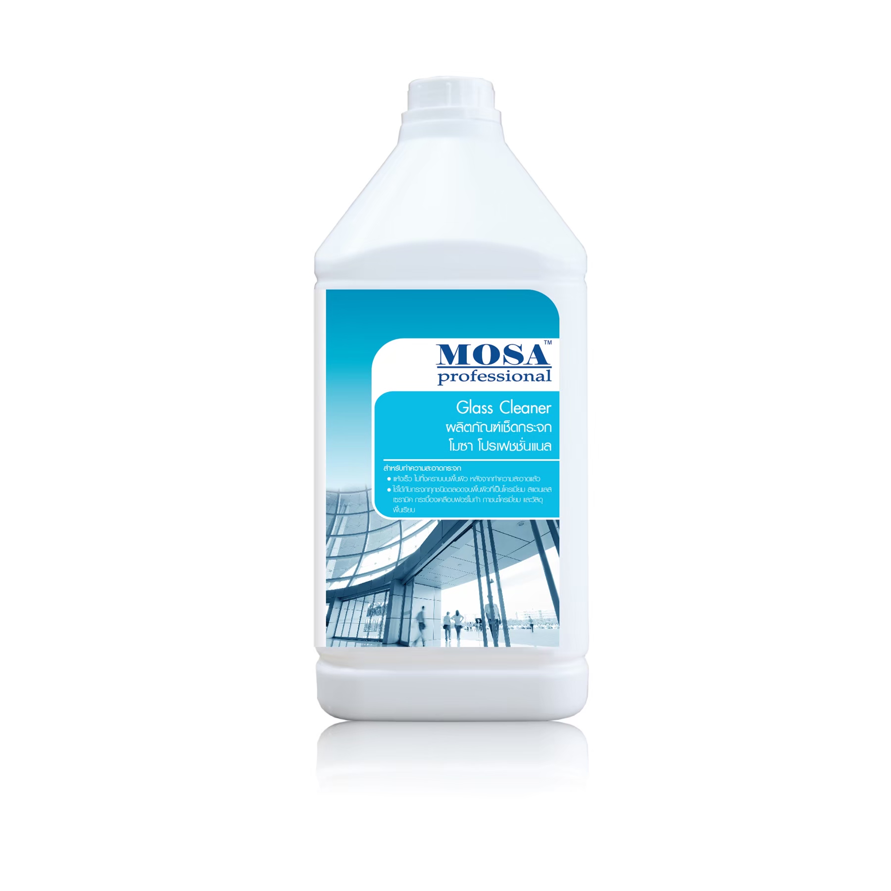 Mosa น้ำยาเช็ดกระจก 3.8 ลิตร