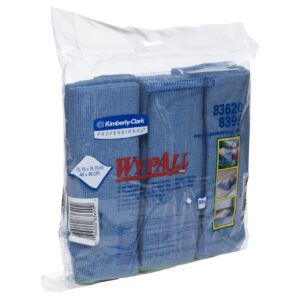 Kimberly Clark – WYPALL Microfiber Cloths ผ้าไมโครไฟเบอร์ สีน้ำเงิน