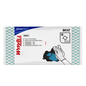 Kimberly Clark – WYPALL Colour Coded Wipers ผ้าเช็ดอเนกประสงค์ สีเขียว